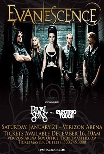 Evanescence - Live at Verizon Arena (Little Rock, AR) (2012)